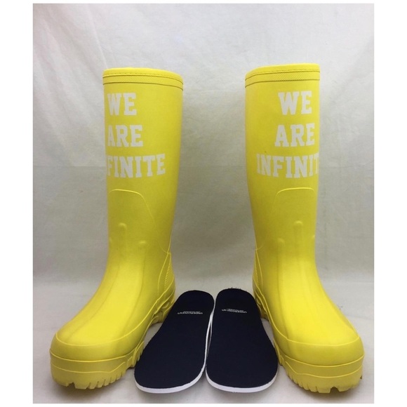 Undercover Shoes - UNDERCOVER We Are Infinite Rubber Rain Boo…
